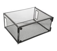 Foldable Wire File Rack - Desktop Hanging Storage Solution for Office & School Documents Efficient Mesh Design for Easy Access & Clutter-Free Workspace