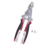 Foldable Wire Strippers with Electricity Measurement Function 16 in 1 Easy Multifunction Wire Stripping Pliers Strippers Tool