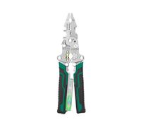 Foldable Wire Strippers with Electricity Measurement Function 4 in 1 Easy Multifunction Wire Stripping Pliers Carbon Steel Crimping Tool