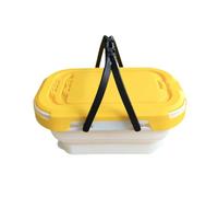 Foldable With Aeration Pump Portable Live Container Waterproof Hold Tank For Outdoor Trips Suitable For Camp Adventures