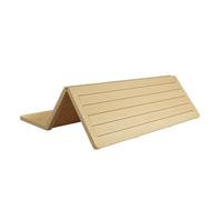 Foldable Wooden Bed Support Board - Solid Wood Mattress Stiffener, Breathable Soft to Firm Waist Protector for Sofas & Beds (70x180cm)