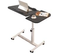 Foldable Wooden Breakfast Tray Table with Adjustable Angle Lap Desk for Eating Working Laptops Puzzles and Reading Portable with Foldable Legs for Bed or Sofa