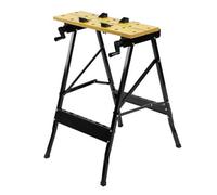 Foldable Workbench Portable Wood Bench For Work Clamping Folding Worktop Table Workshop Workmate Multi Purpose Desk Solid Steel