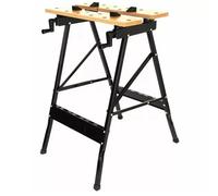 Foldable Workbench Portable Wood Bench Work Clamping Folding Mdf Worktop Table