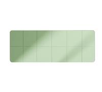 Foldable Workout Mat,Lightweight Thin Mat | 72 x 24 x 0.1 Inch, Works Great on Any Floor for Stretching, Cardio or Home Workouts