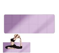 Foldable Workout Mat | Portable Pilates Mat | 72 x 24 x 0.1 Inch Workout Pad for Yoga, Pilates, Stretching, Floor & Fitness Workouts