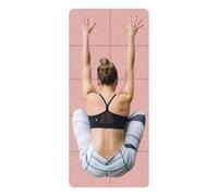 Foldable Yoga Mat | Portable Non-Slip Fitness Mat 6mm Floor Workout | Travel Accessory for Meditation at Home or Outdoor - Ideal for Women and Men