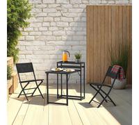Foldaway 1+2 Garden Set Seconique Black One Size