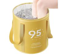 Foldaway Pedicure Container - Travel Foot Immersion Pail, Space Saving Spa Tub | Restorative Massage Recovery Washing Maintenance System, Lightweight Domestic Wellness Circulation Receptacle Convenien