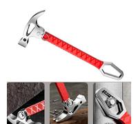 Folded Claw Mallet Nail Puller Woodworking Versatile Professional Striking Nailing Mallet Multifunctional Carpenter Tool
