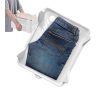Folded Clothes Organizer Board - Stackable Storage Tray for Shirts and Sweaters, Multi-Layer Divider | Space Saving Closet, Practical Closet Organizer, Arrangement Tool