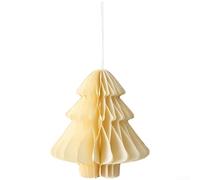Folded For Paper Ornament Set For Holiday Hanging Use, Suitable For Christmas Tree And Wall Decor, Lightweight And To Store Without Damage(A)