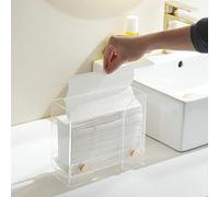Folded Paper Towel Holder Acrylic Countertop Paper Towel Dispenser Suitable for Z-fold, C-fold or Multi-Fold Paper Towels1