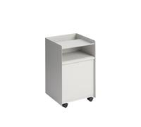 Folded Trolley H61.5 with Drawer Grey