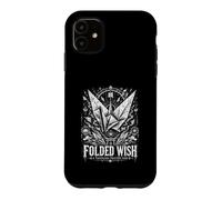 Folded Wish A Thousand Prayers Rise Origami Crane Case for iPhone 11