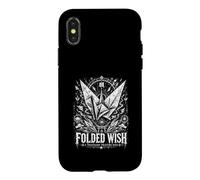 Folded Wish A Thousand Prayers Rise Origami Crane Case for iPhone X/XS