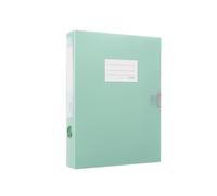 Folder A4 File Archive Box 55mm Large Capacity Contract Folder Office Supplies Data Storage File Jackets(Green)