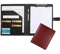 Folder， Clipboard with Cover for Legal Pad Holder Letter Size A4 for Business Conference Notepad Clip Boards(Bruin)