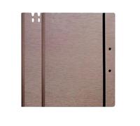 Folder, Foldable Writing Pad A3/A4Multi-Functional 2-Piece St Can Hold 90 Sheets of Paper(Brown)