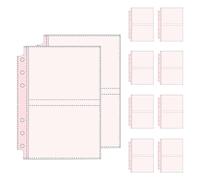 Folder for trading cards, protective waterproof storage, transparent trading card storage case, for children, adults, collectors, photo envelopes, photo cards, tickets, home, office and etc