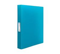 Folder liderpapel 4 Rings 25 mm Mixed Polypropylene din a4 Light Blue Opaque