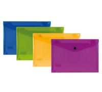 Folder liderpapel dossier Clasp Polypropylene DIN A5 Pack of 4 Assorted Colours