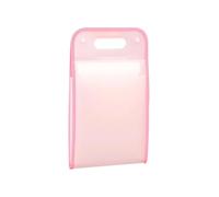 Folder, Vertical 13-Layer Large-Capacity Categorized A4Portable Suitable for Schools Or Offices(Pale red)