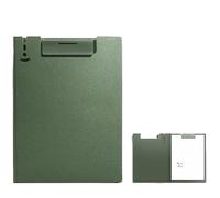 Folders A4 Clipboard Folder, 360° Foldable Binder Clipboards Report Cover Clip Boards File Folder(Grn,Horizontal)