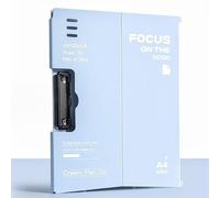 folders Clipboard Folder A4 Foldable Clipboard Binder Clipboards for School Office documents(Blu,Horizontal)