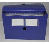 FolderSys 70006-47 Expanding File Folders Blue