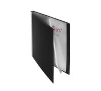 FolderSys A4 Display Book with 10 Pockets Black VE 1 St, 25001-30