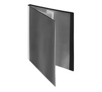 FolderSys A4 Display Book with 40 Pockets-Black (Pack of 1-Piece 2501430