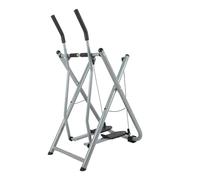 Folding 2-in-1 Elliptical Stepper Cross Trainer - 300 LB Capacity Home Cardio Gym Workout Equipment
