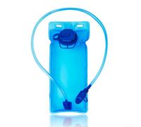 Folding 2L Hydration Bladder, Leak Proof Drinking Bag With Straw, EVA Water Carrier With 39In Hose, Leakage Double Seal, For Cycling Camping Vests