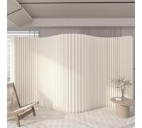 Folding Accordion Room Divider, Portable Honeycomb Privacy Screen for Commercial Spaces, Retail Store Displays, 2x1.8m