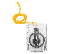 Folding Acrylic Map 3 Inches With Magnifier For Hiking Navigation