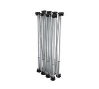 Folding Adjustable Saw Horses,Portable Workbench/Work Station,Stainless Steel Work Support Sawhorse,2100kg Capacity for Woodworking(170x60.5x73cm)