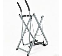 Folding Air Walker Cross Trainer, Compact Elliptical Cardio Machine for Home Gym & Office, 2-in-1 Full Body Workout Equipment