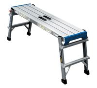 Folding Aluminium Work Platform (H)510mm (L)1150mm Non-Slip 150kg Load