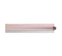 Folding Aluminum Alloy Ruler Multifunctional Metric Scale for Office Classroom Engineering Drafting Measuring Stainless Steel Measuring