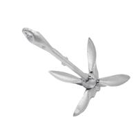 Folding Anchor A-type Anchor Umbrella Anchor Cross Anchor Cross-yacht Fishing Boat Anchor(6KG)