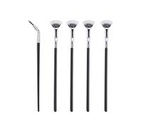 Folding Angle Scalloped Lash Brush(4 PCS)