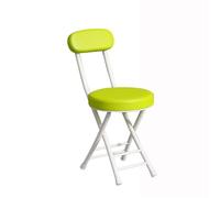 Folding Armless High Back Vani Chair Metal Bar Stool Open Work Design Space Saving Folding Chairs for Home Office and Events