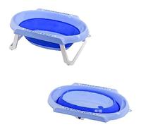 Folding Baby Bath Tub Portable Foldable Non-Slip Legs Bathing Shower Toddler Kids