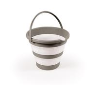 Dolu Foldable Baby Bathtub - Compact & Convenient Design - Stone Grey - Easy to Store, Safe & Comfortable for Babies