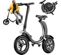 Folding Balance Bike with App and LCD Panel, Compact Portable Design for Urban Commuting and Fitness
