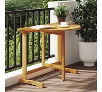 vidaXL Folding Balcony Table Outdoor Table Dining Table Solid Wood Acacia
