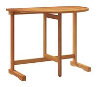 Folding Balcony Table Outdoor Table Dining Table Solid Wood Acacia vidaXL