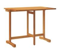vidaXL Folding Balcony Table Outdoor Table Dining Table Solid Wood Acacia