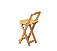 Folding Bar Stool Portable SpaceSaving Chair Lightweight White Folding Bar Seat for Kitchen Home Patio Indoor/Outdoor Use